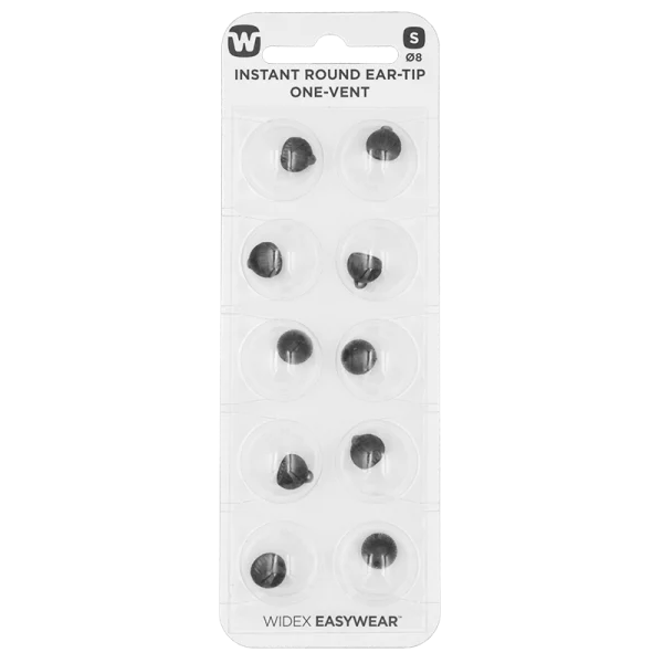 Instant Round Eartip One-Vent Small