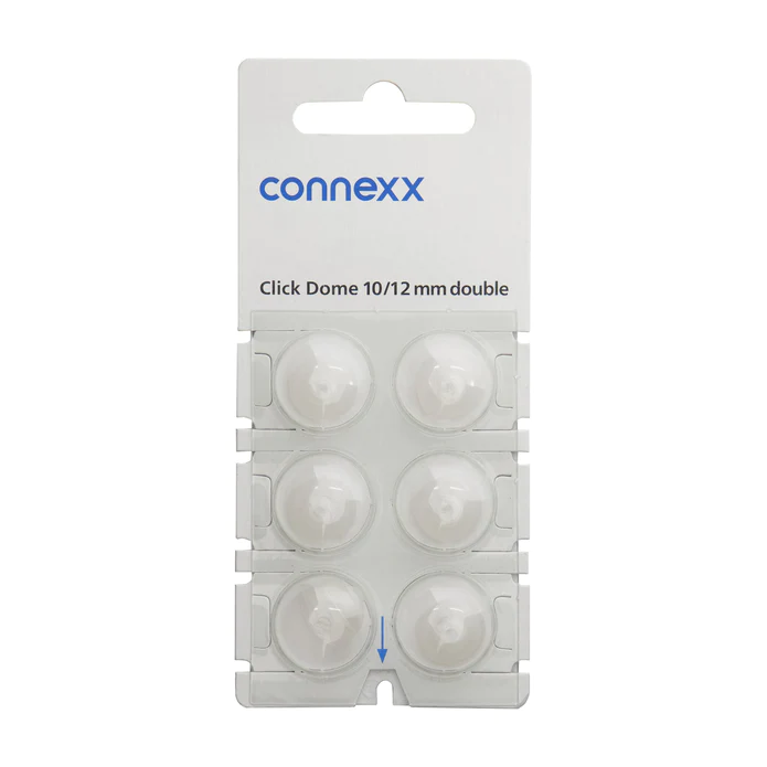 Connexx Click Dome Double 10/12mm